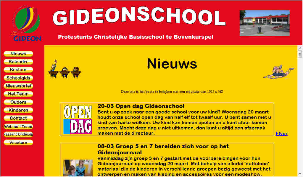 Protestants Christelijke Basisschool Gideon, Bovenkarspel