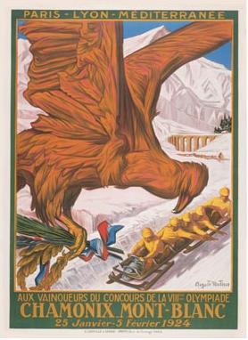 De Olympische Spelen in Chamonix